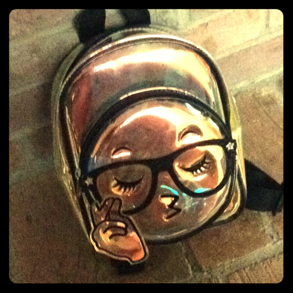 Beautiful emoji backpack